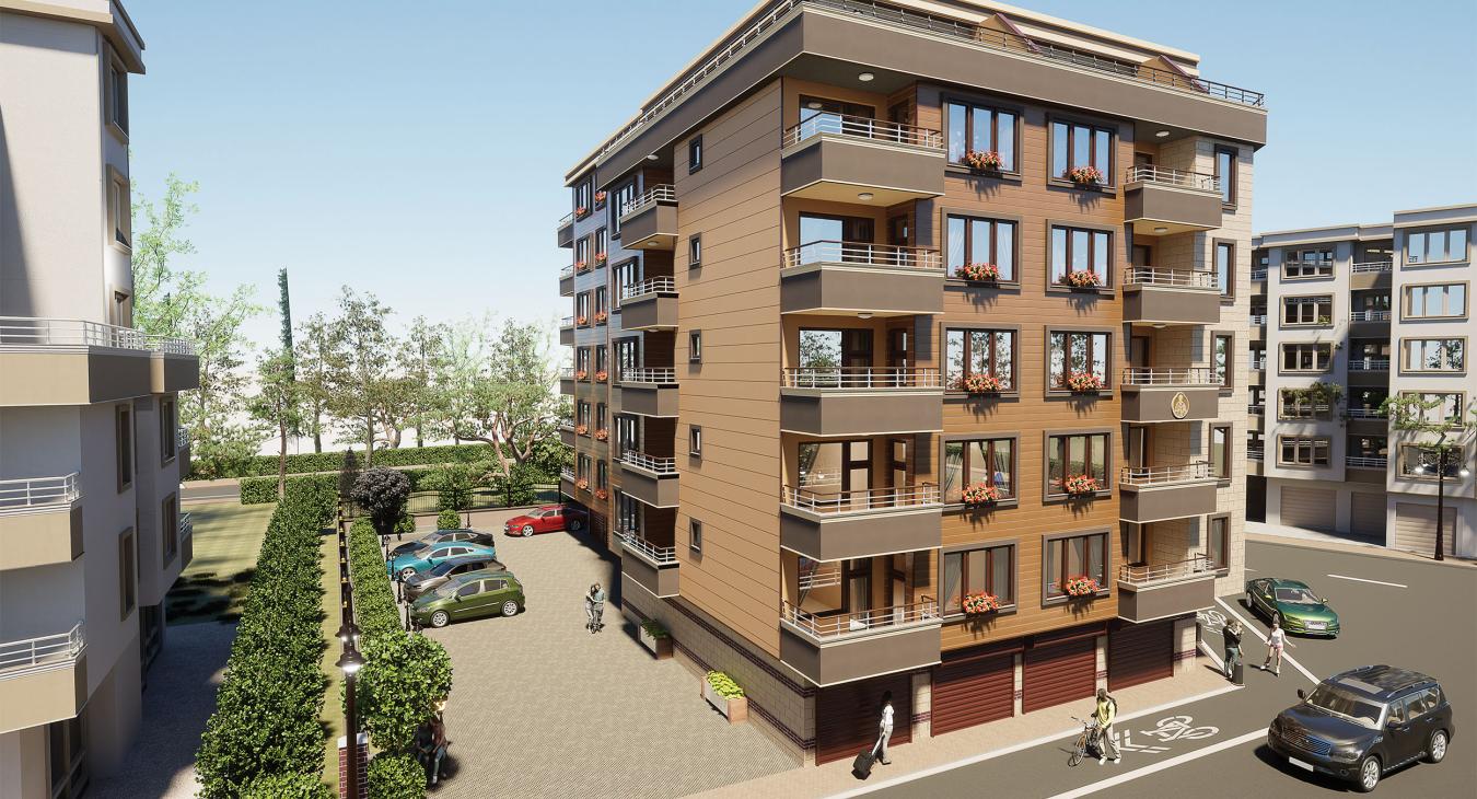 3D Visualisation - Building Pomorie 02